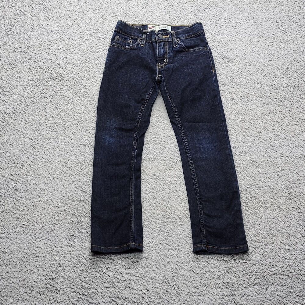 LEVIS 511 Jeans Men 24x22 Blue Performance Slim Fit Dark Wash Denim Pant